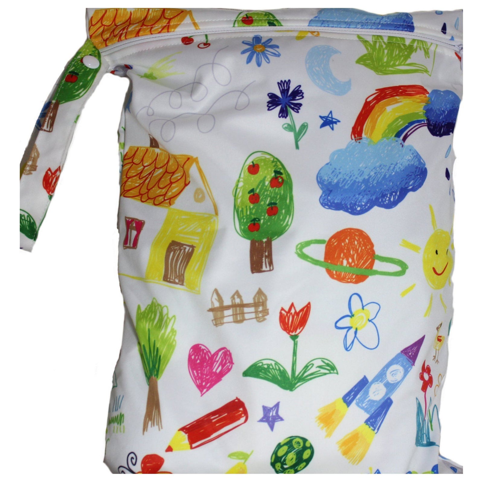 Wet Bag/ Swimsuit Bag/ Inner Waterproof/ Stripe-C06ST2 – LMKZ CREATIONS